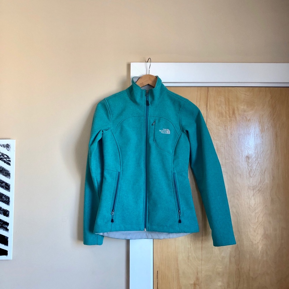 North Face Teal Apex Bionic Jacket Activewear - image 1